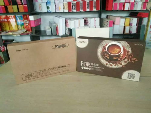 阿胶速溶粉精裱盒