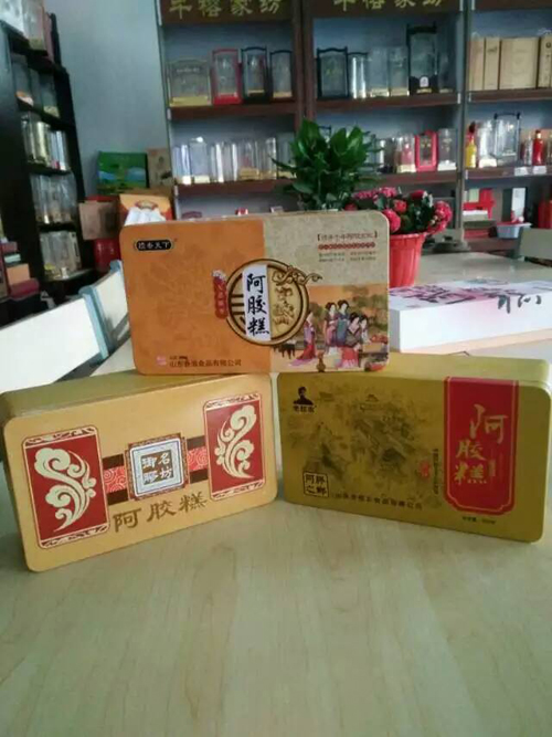 阿胶糕铁盒34