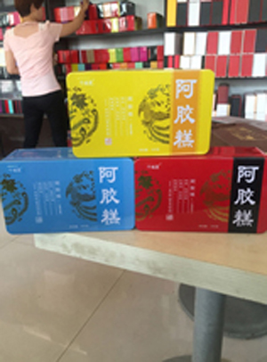 新品阿胶糕铁盒5