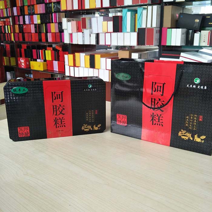 新品阿胶糕铁盒
