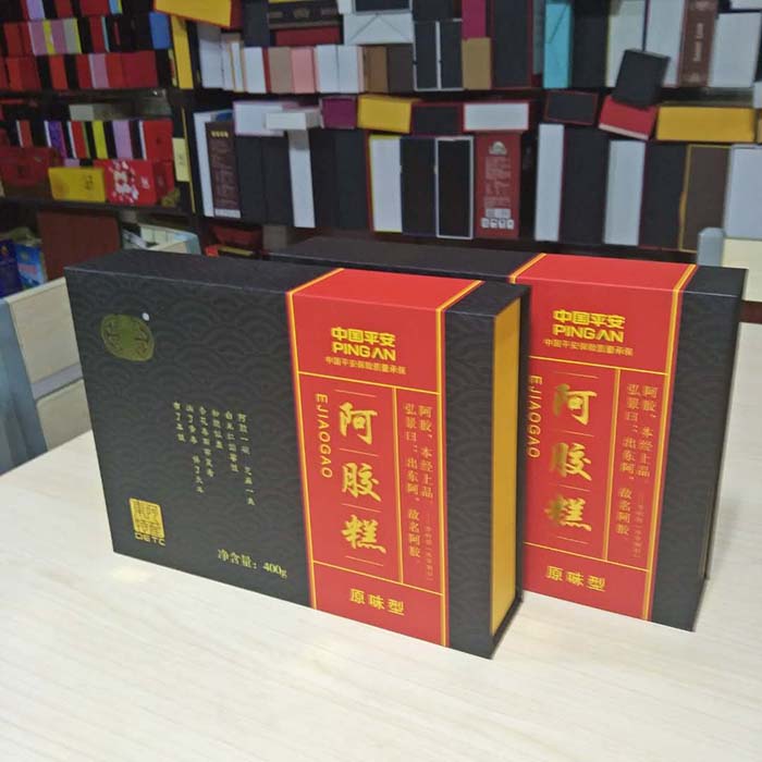 阿胶糕木盒四款