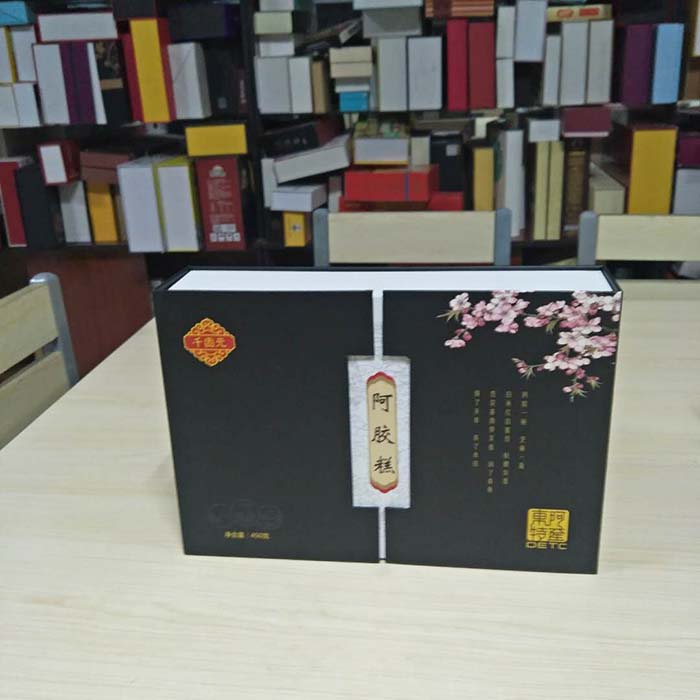 黑色阿胶盒
